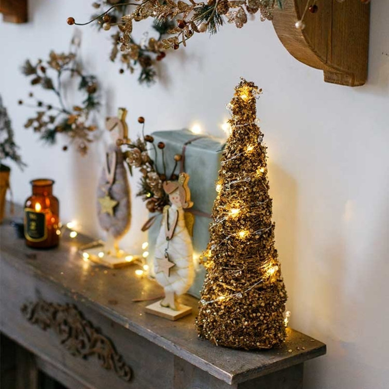 The Holiday Aisle® Gold Christmas Tree | Wayfair